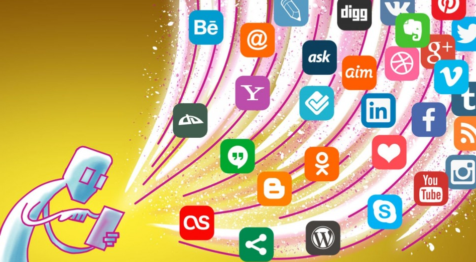 Октябрьский статистический отчет по социальным сетям We Are Social