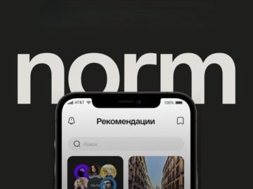 Новая соцсеть Norm