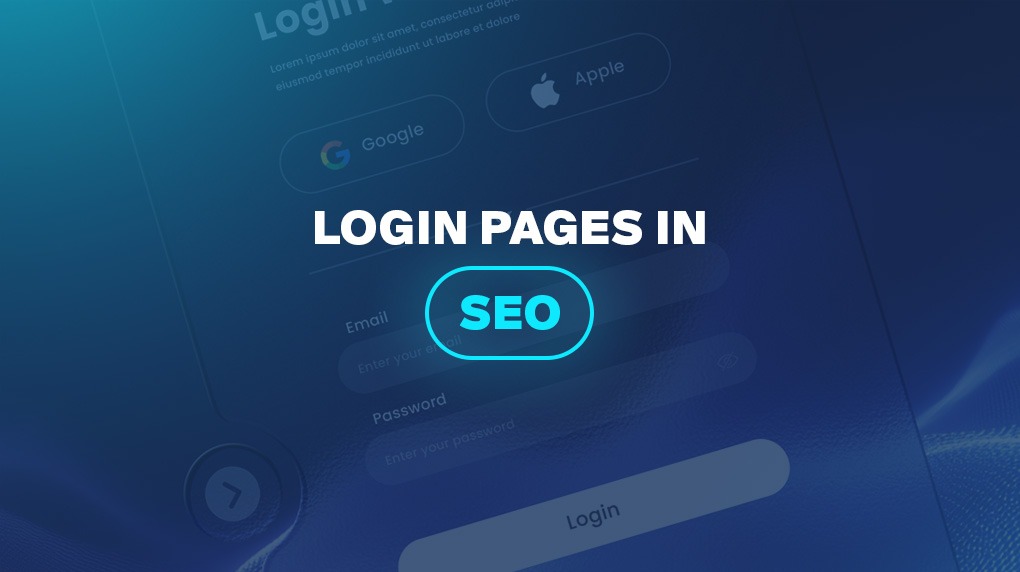 Login Pages in SEO