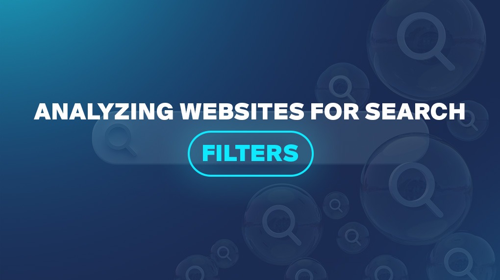 Analyzing Websites for Search Filters