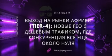 Выход на рынки Африки (Tier-4): новые ГЕО с дешевым трафиком, где конкуренция всё ещё около нуля