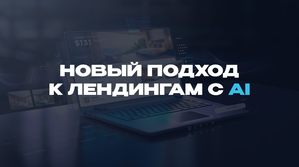 Новый подход к лендингам с AI