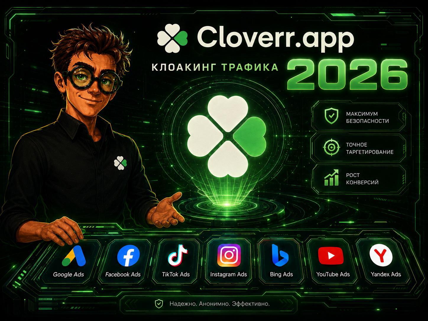 Обзор Cloverr.app: фильтрация ботов и подозрительного трафика для арбитражных кампаний.