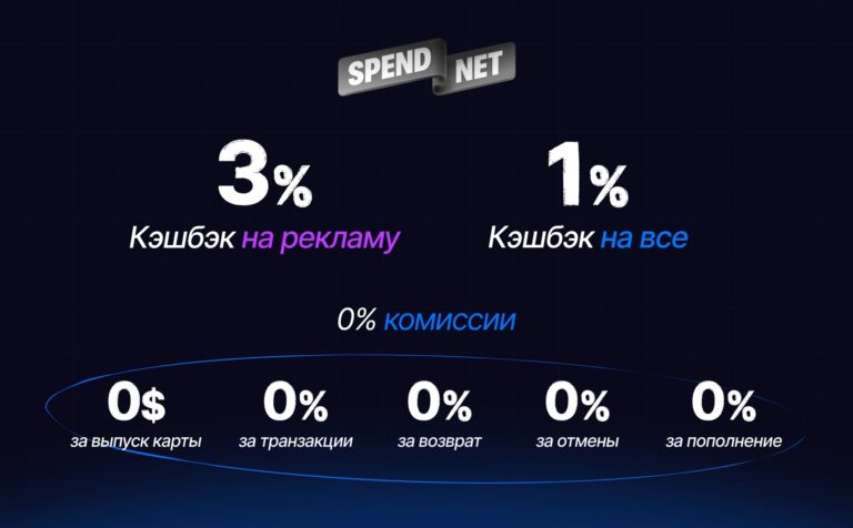 Spend.net: обзор сервиса виртуальных карт с кешбэком